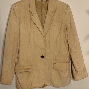 Women’s vintage corduroy blazer size 9/10